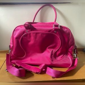 Lululemon Barbie pink gym bag